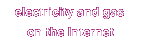 electricite et gaz sur Internet