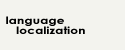 language localization